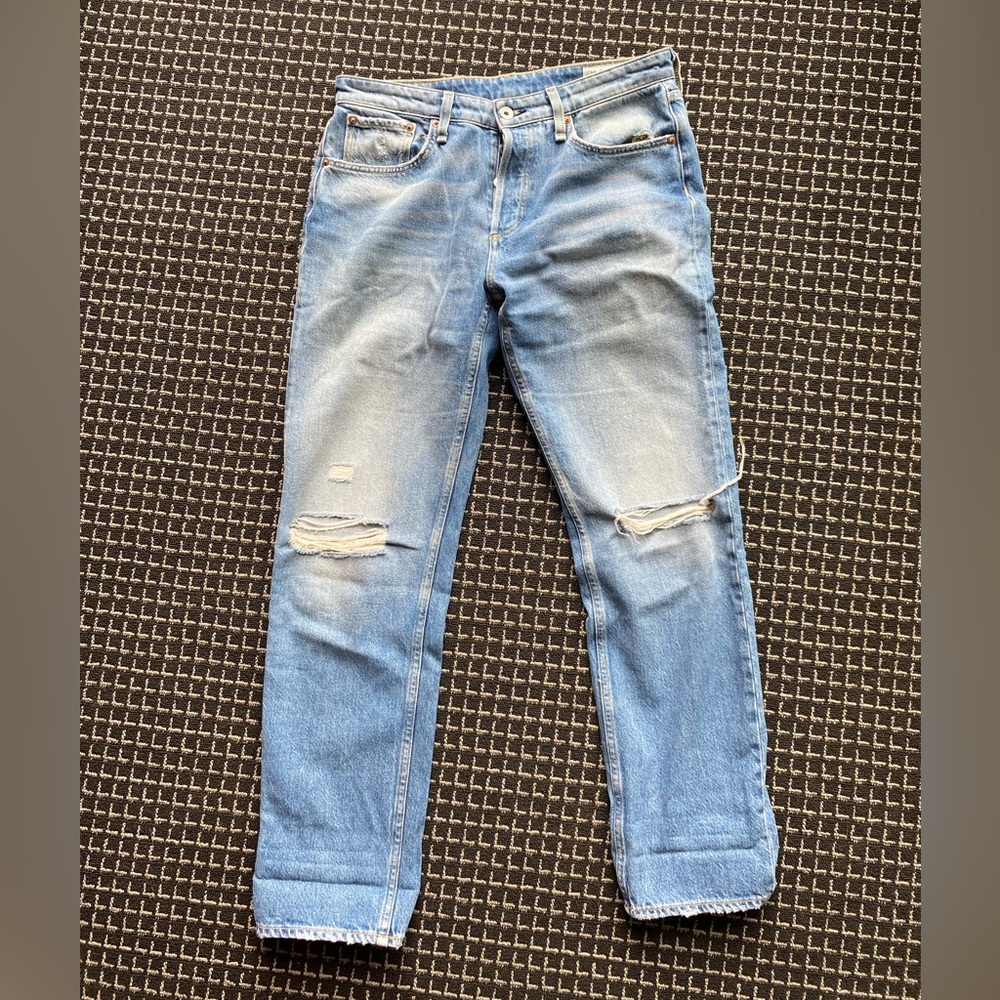 Rag & Bone Rosa Mid-Rise Boyfriend Jeans